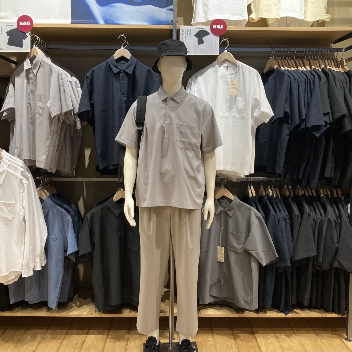 【燕】紳士　風を通す服　売り場