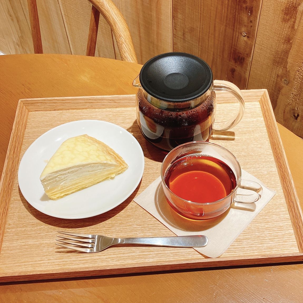 【Café＆Meal MUJI近鉄四日市】ポットサービスでゆっくり一息