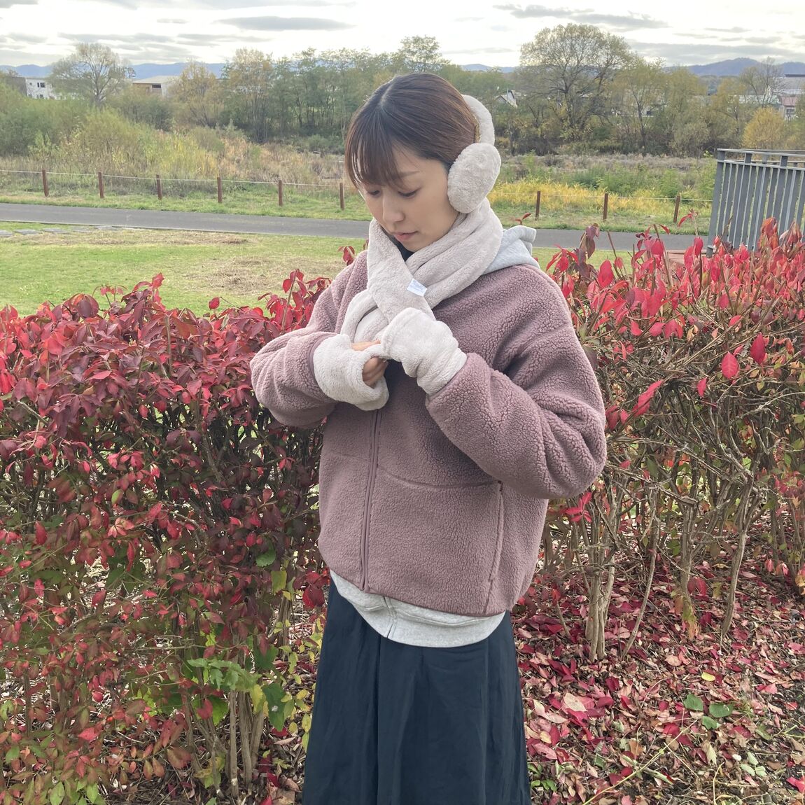【イオンモール旭川駅前】モコモコで、あったか。_lY2Jnz