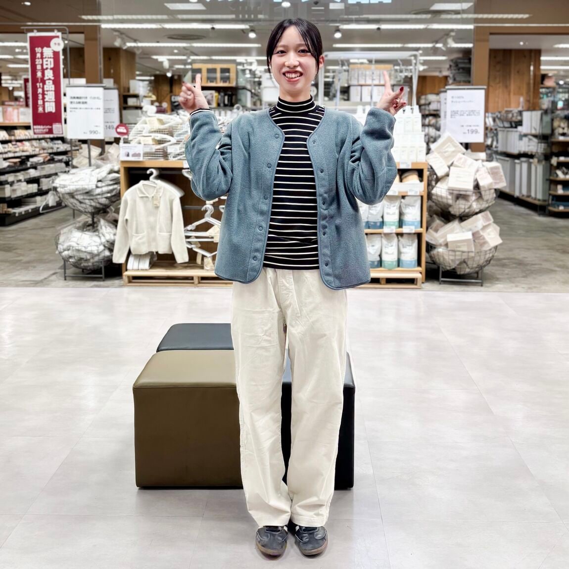 【所沢西武】良品週間開催中。秋冬の衣服を心地よく、無印良品の衣服をご紹介します。_F6MXq8