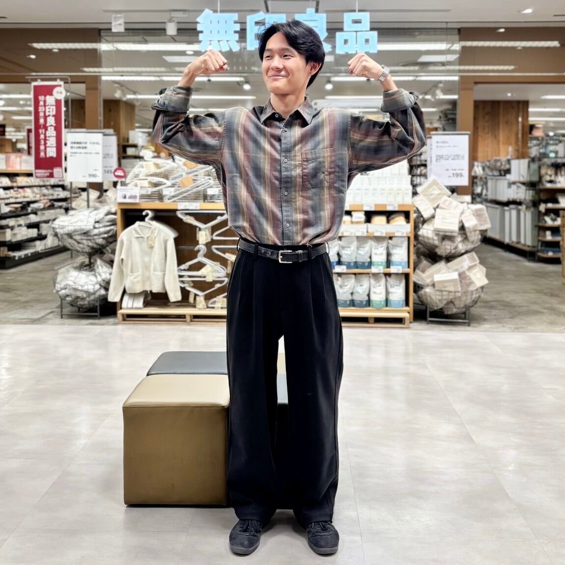 【所沢西武】良品週間開催中。秋冬の衣服を心地よく、無印良品の衣服をご紹介します。_hHke17