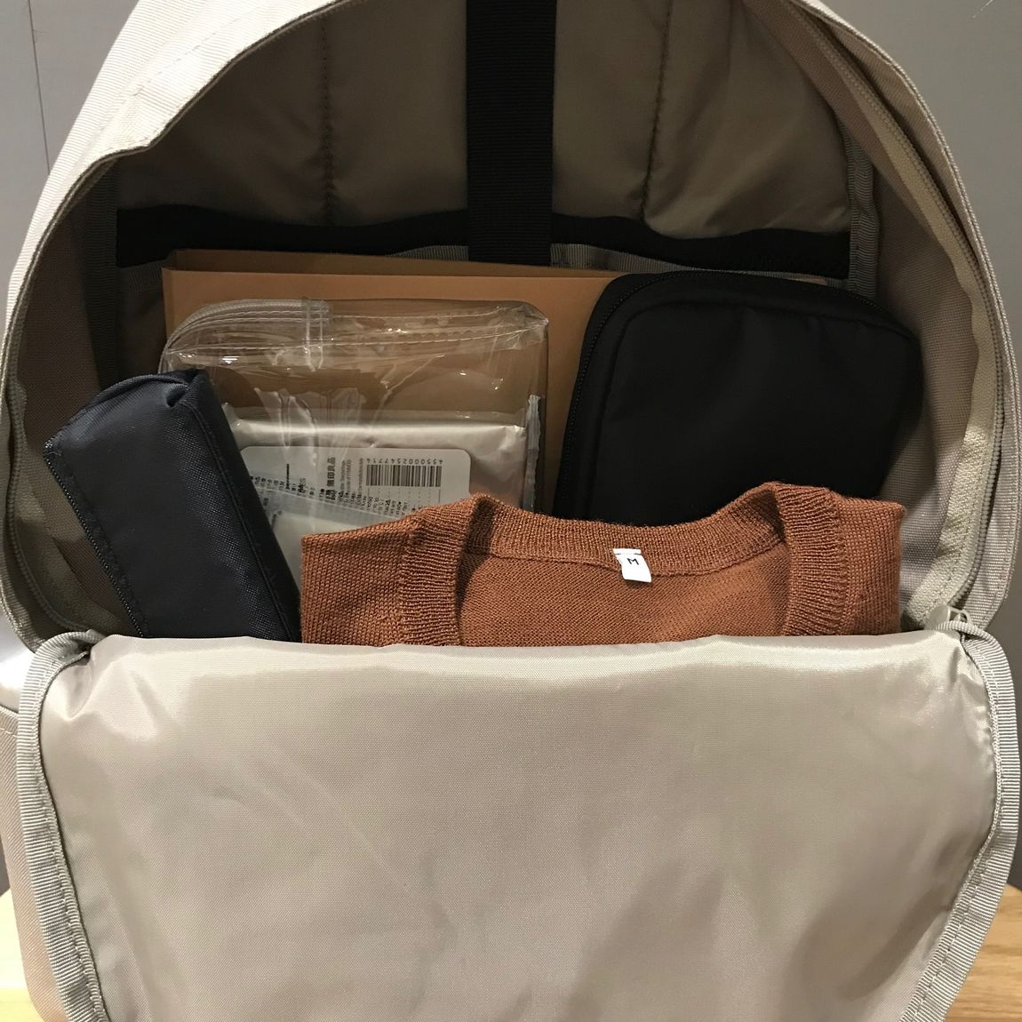 【草津エイスクエア】リュック収納