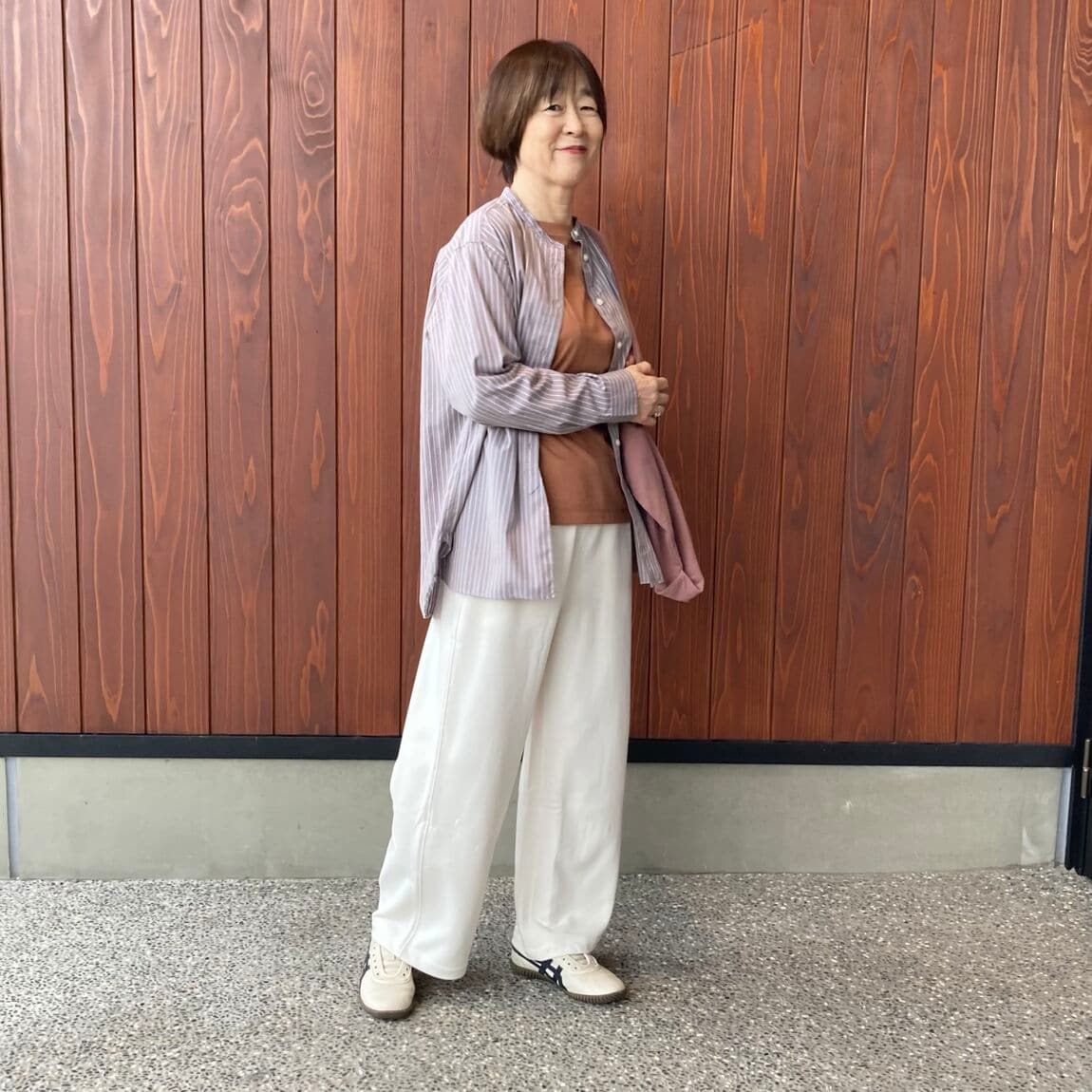 【いわて生協盛岡向中野】身長170cm 由美さんスウェットパンツ_LNGS3x