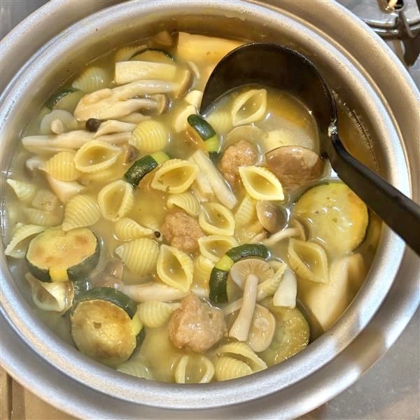 香味野菜とポルペッテ