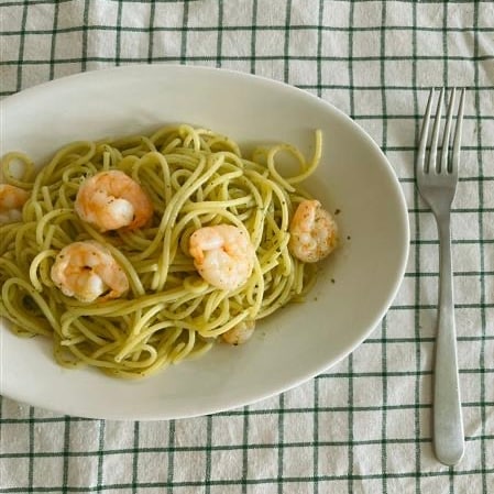 【アリオ加古川】新商品のあえるだけのパスタソース手摘みバジル