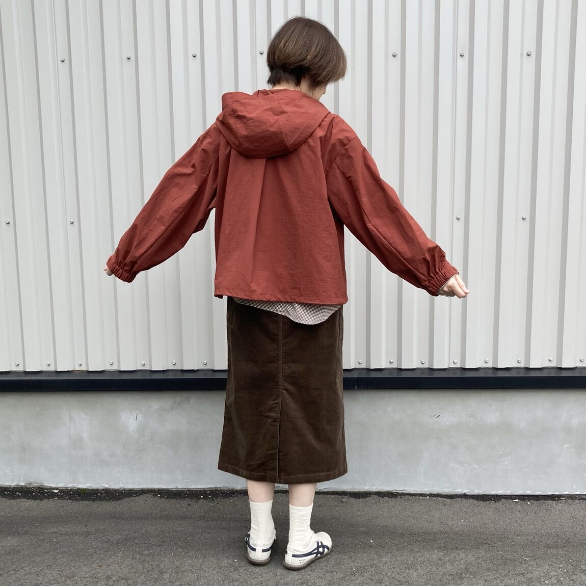 【いわて生協盛岡向中野】身長170cm 由美さん撥水ジャケット_aes0Hk