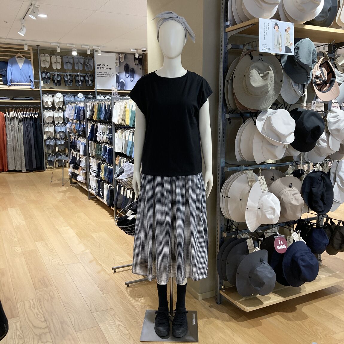 【かみしんプラザ】新・夏の定番。「天竺編みフレンチスリーブTシャツ」の魅力_BLg2p9