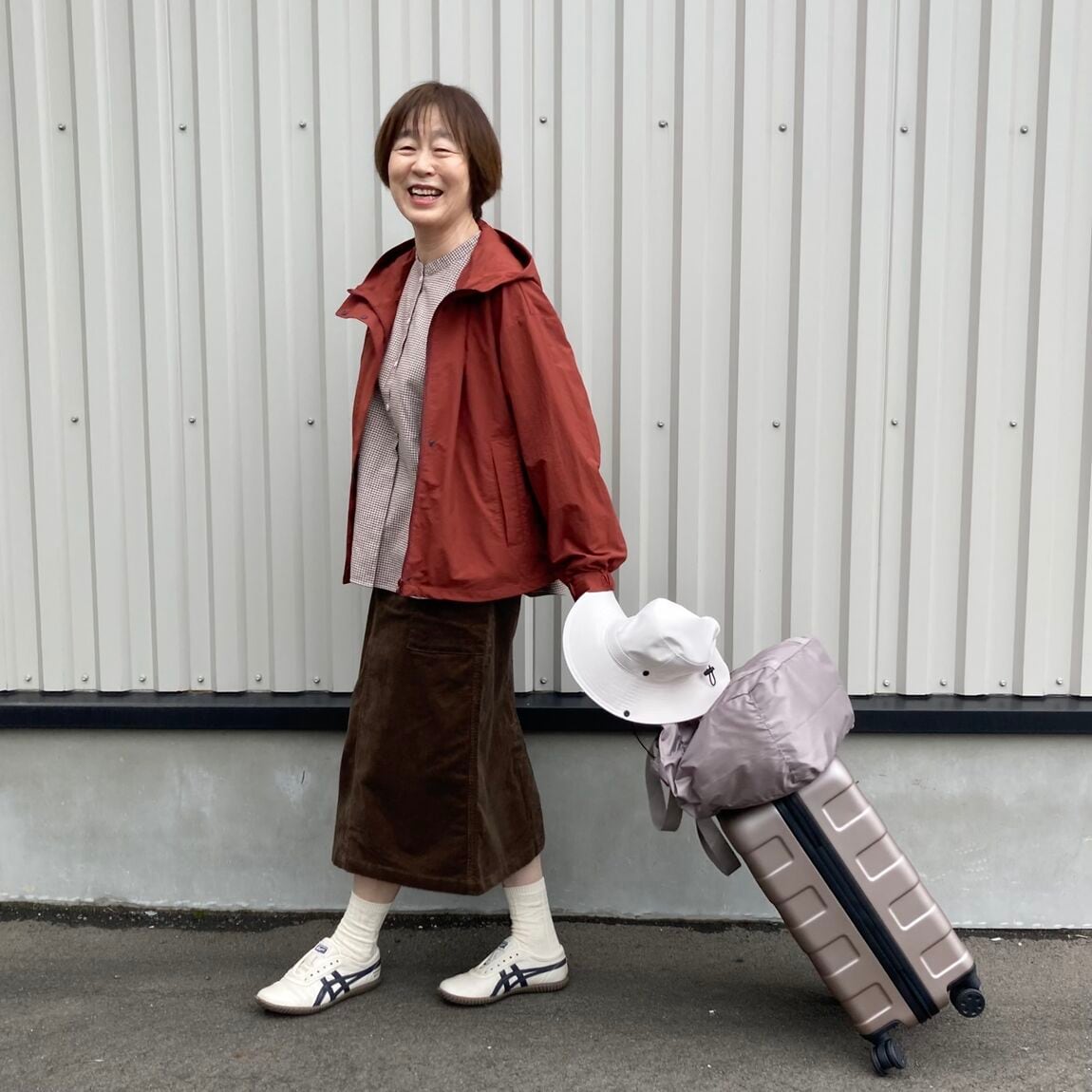 【いわて生協盛岡向中野】身長170cm 由美さん撥水ジャケット_ESRJ5P