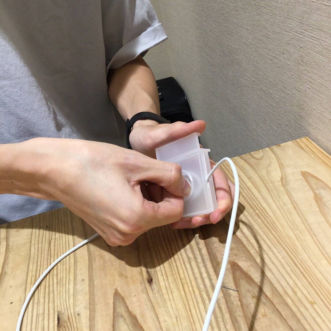 【ザ・モール仙台長町】ケーブル収納｜巻き取り方