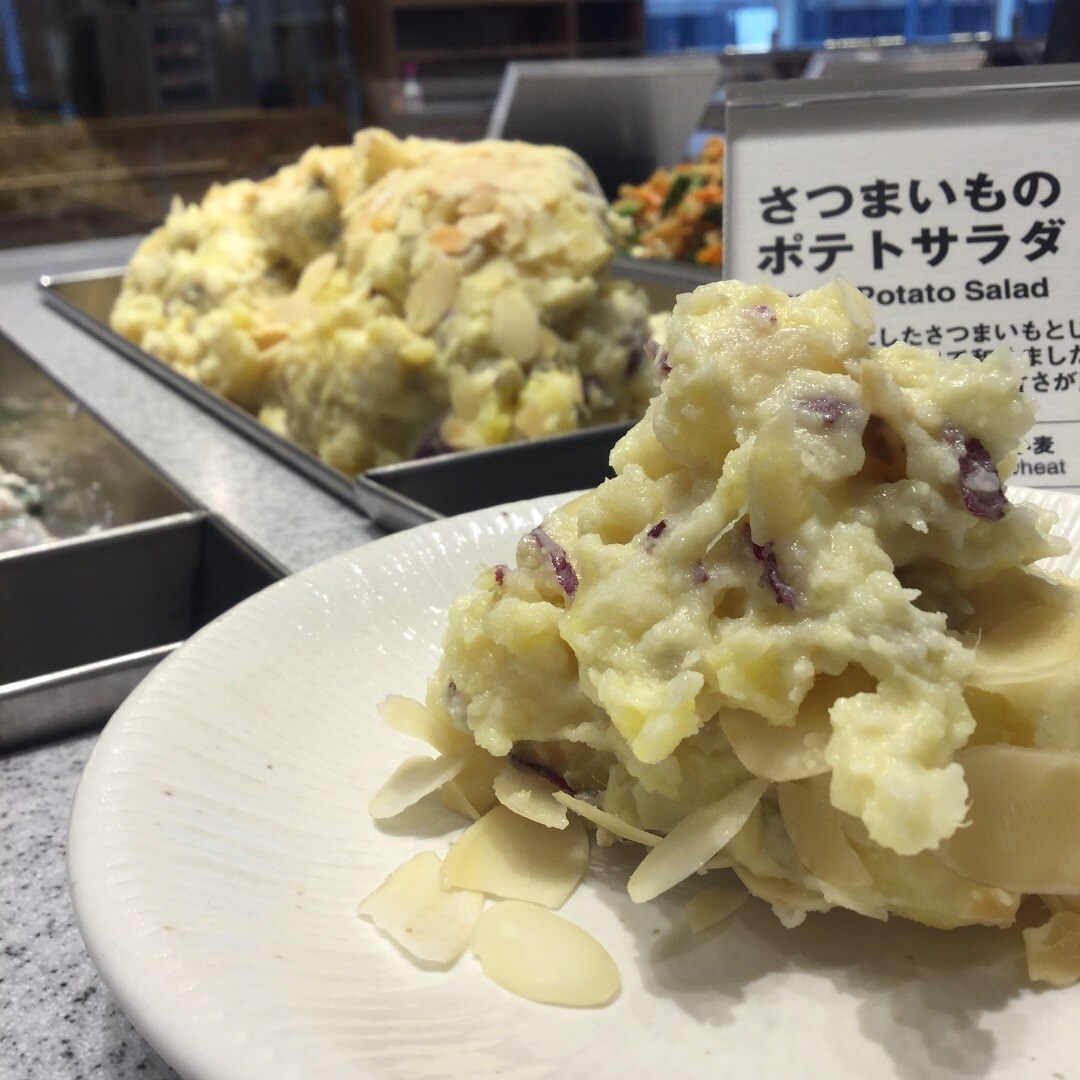 【Café＆MealMUJI日比谷】さつまいものポテトサラダ２