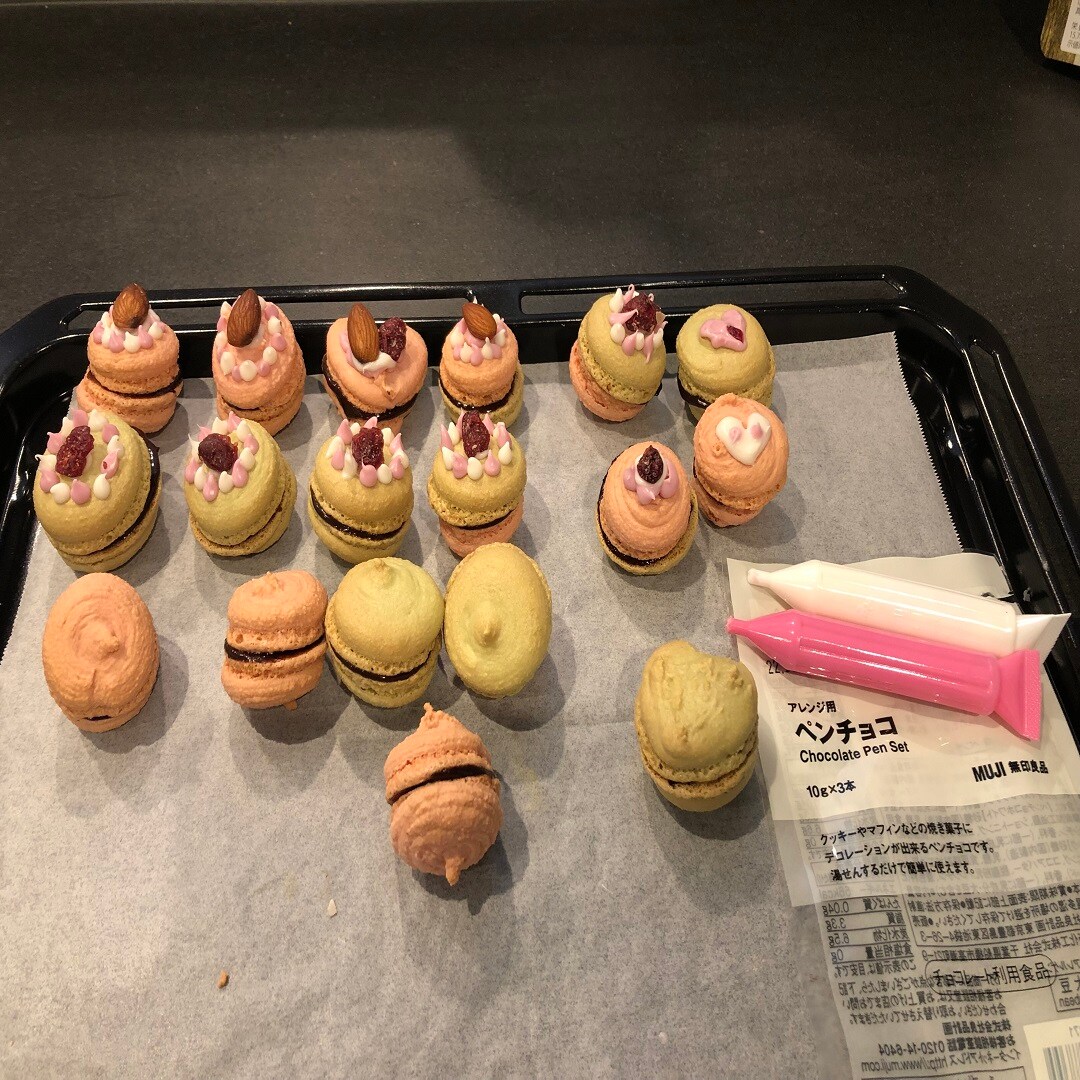 バレンタイン仕上がり