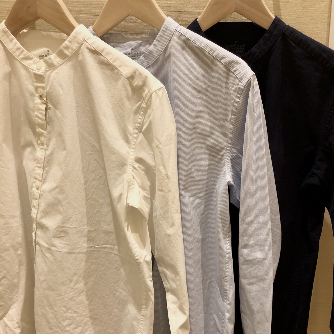 ロングシャツ　3色展開