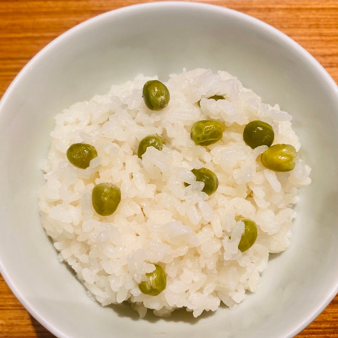 【Cafe'&Meal MUJI グランフロント大阪】えんどう豆の炊き込みご飯