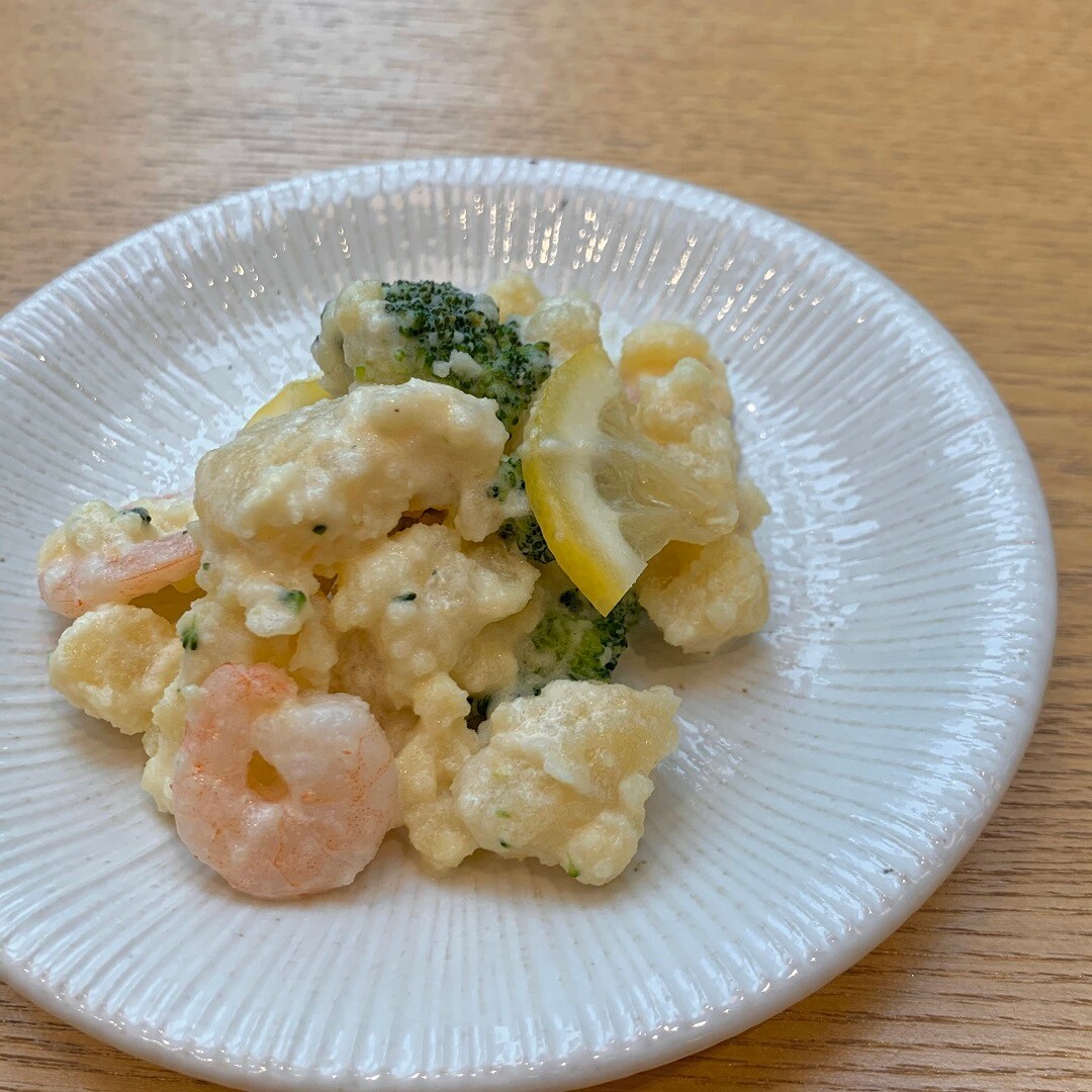 【Café＆MealMUJI日比谷】えびとレモンのポテトサラダ
