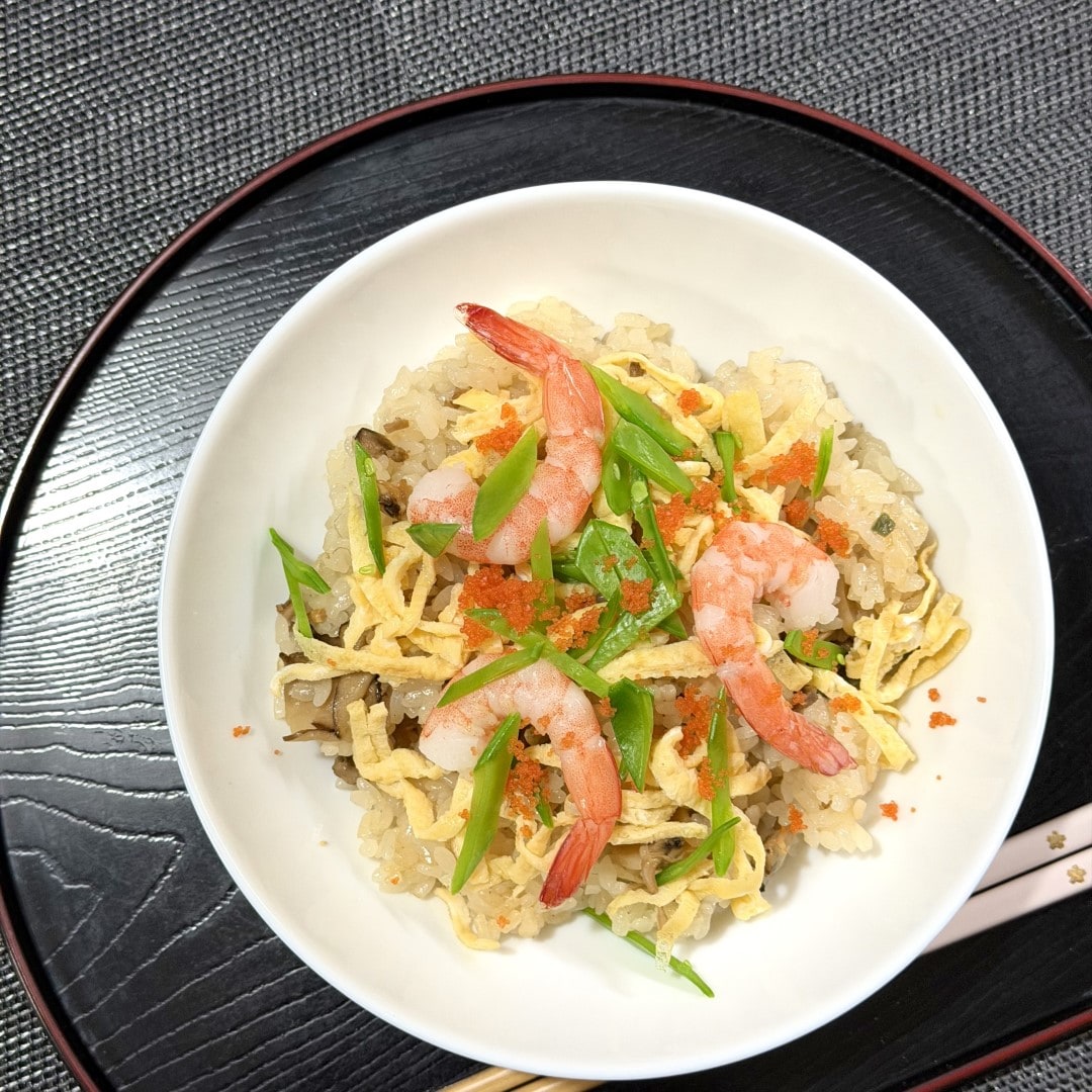 【イオンモール新発田】ひなまつりに、やさしい春の味｜炊き込みごはんの素　あさりと山菜の甘酢ごはん