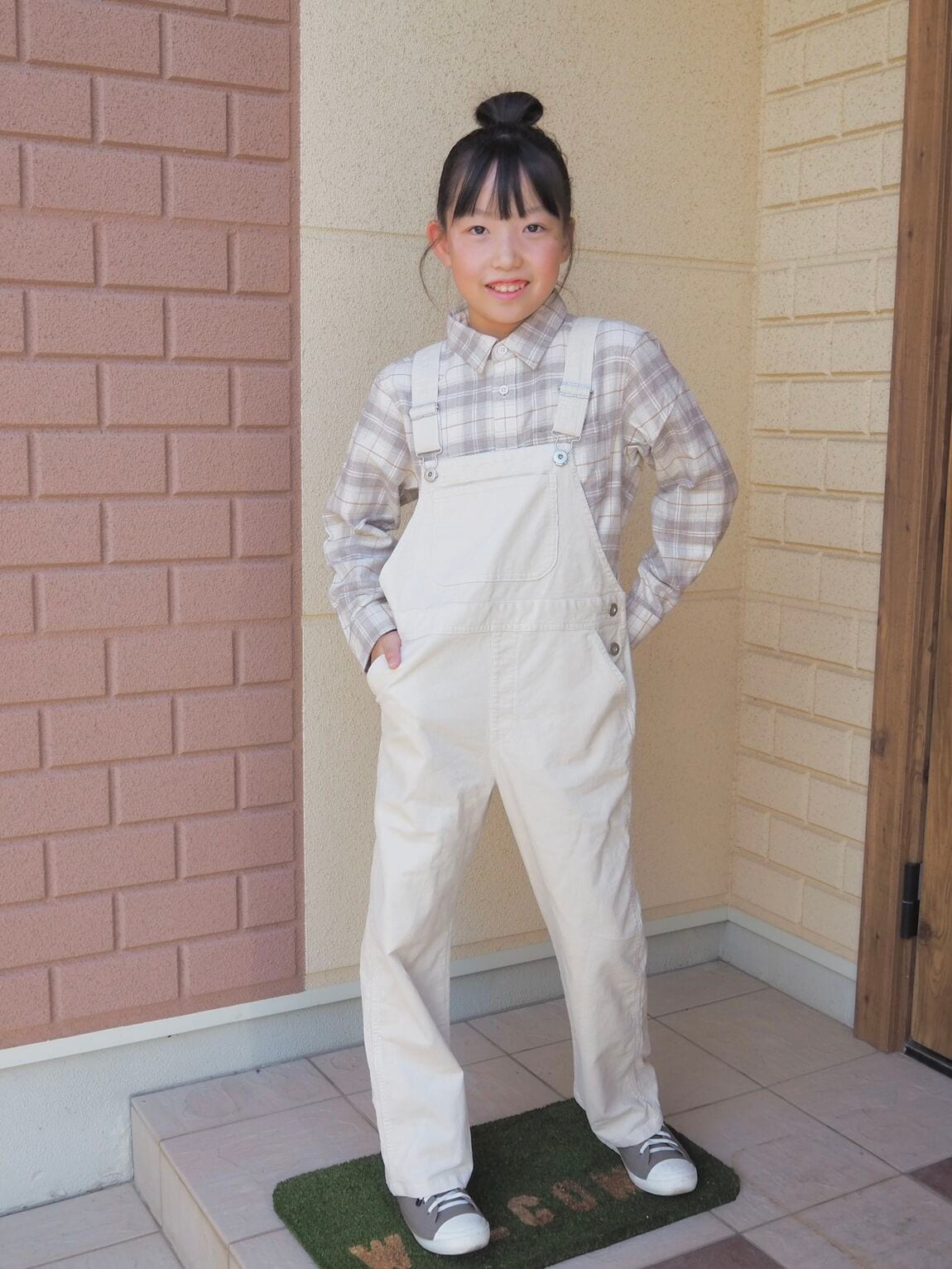 白コーデュロイ