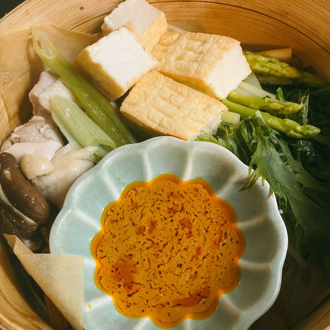 【アリオ加古川】新商品！せいろ料理と合わせて温めて食べるソースを試してみました！_UX9SRC