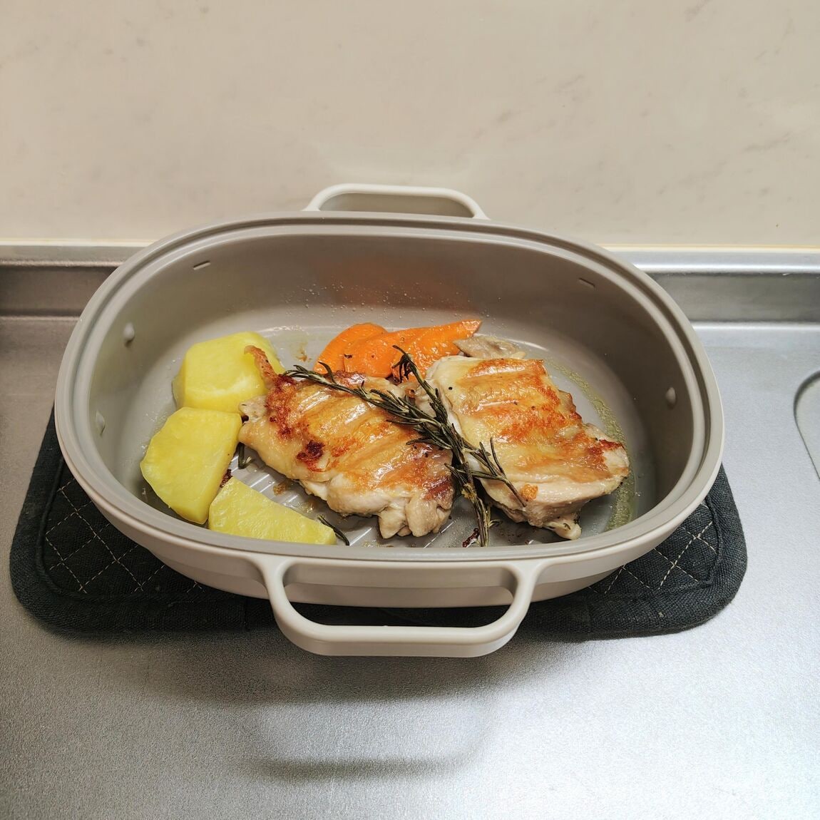 レンジで焼き料理　グリルプレート_NL2loQ
