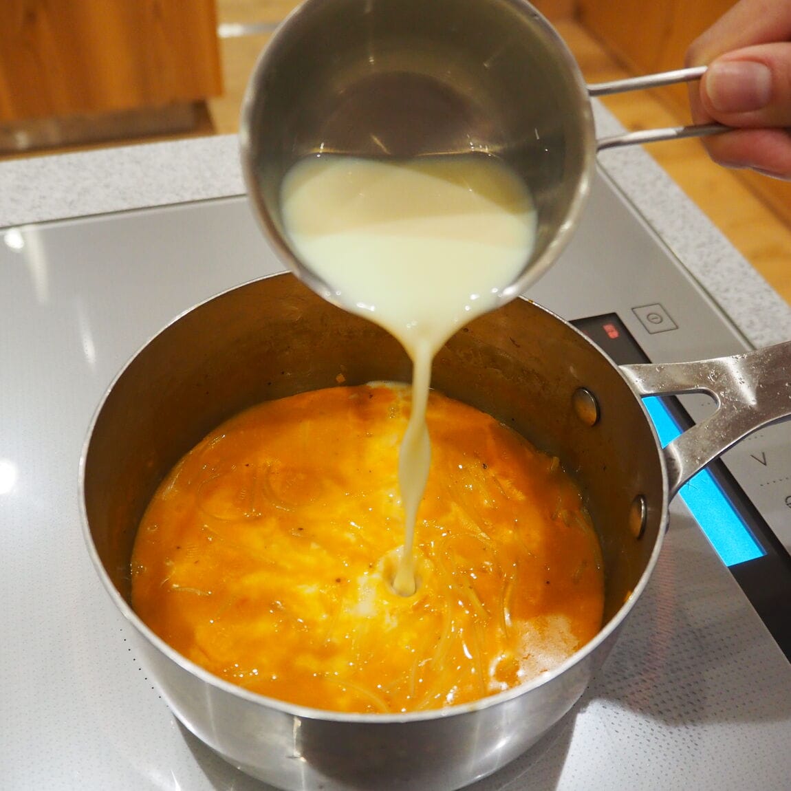 クリームパスタ