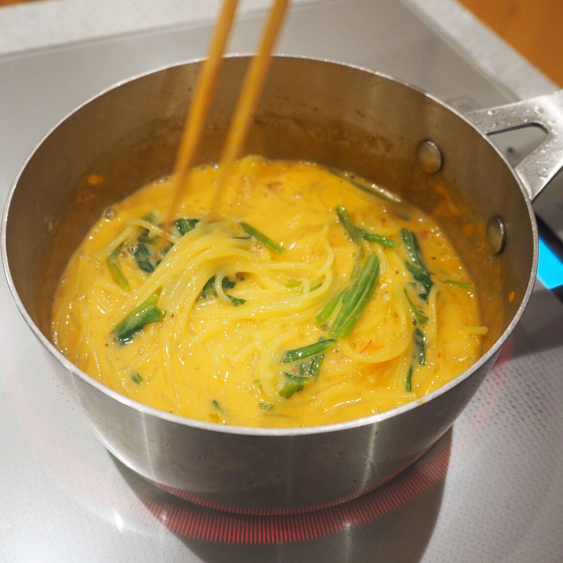 クリームパスタ