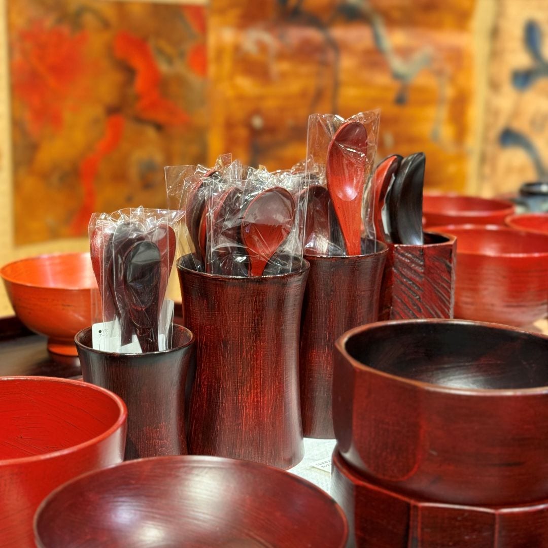 【銀座】山岸 厚夫 漆器展 〜日常使いの漆器と漆絵〜 開催中　