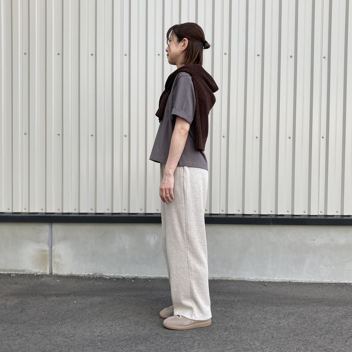 【いわて生協盛岡向中野】身長161cm 下山さんワッフルパンツ_0hxteq