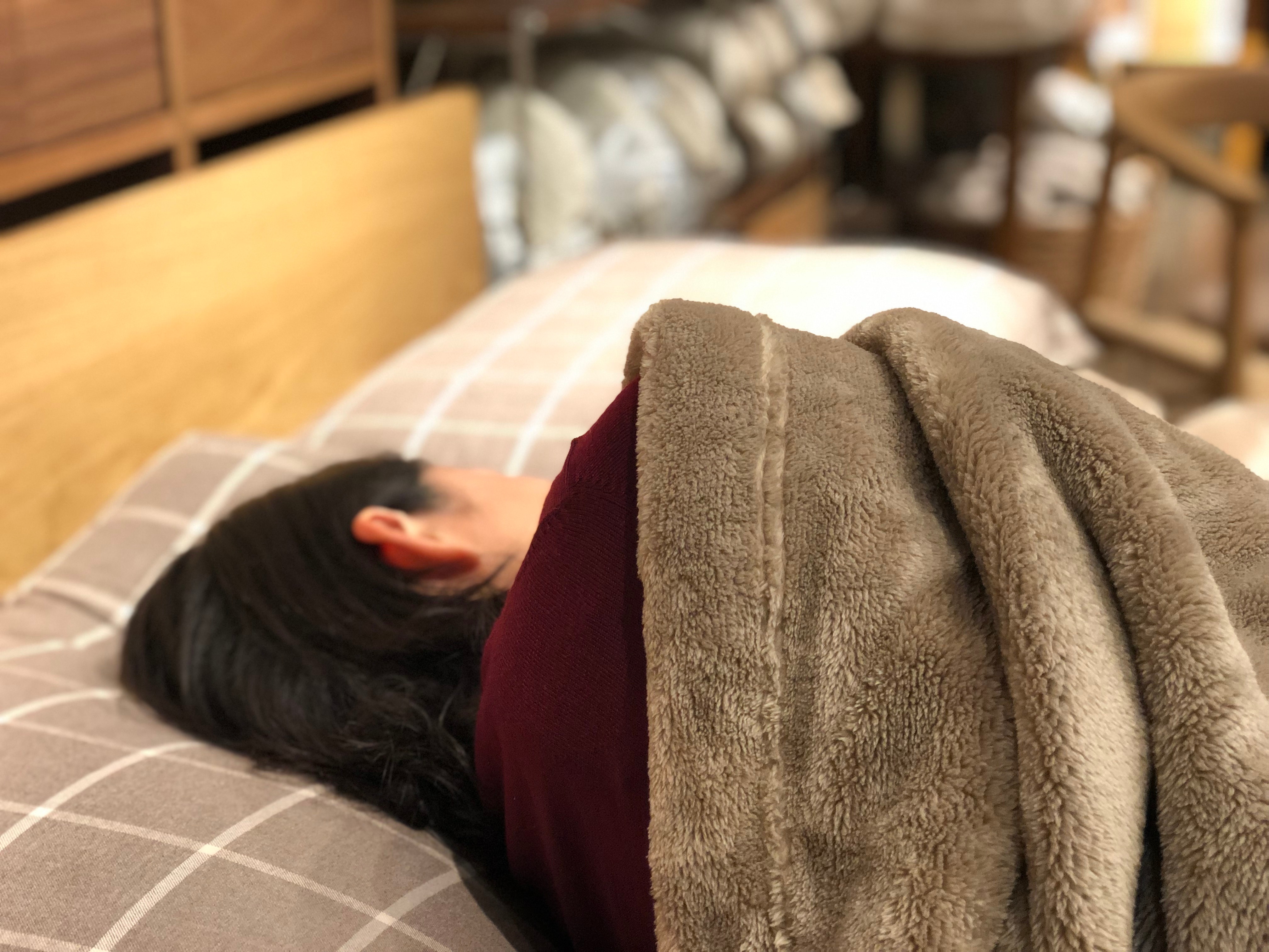 【MUJIキャナルシティ博多】あたたか寝具で快適な眠りを。。。