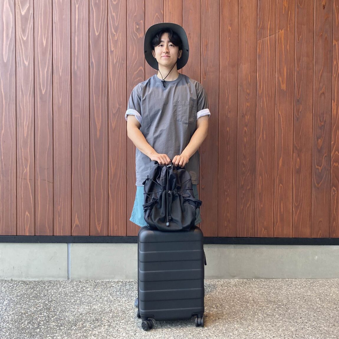【いわて生協盛岡向中野】身長171cm 堀切りさんサファリハット_t9jwnr