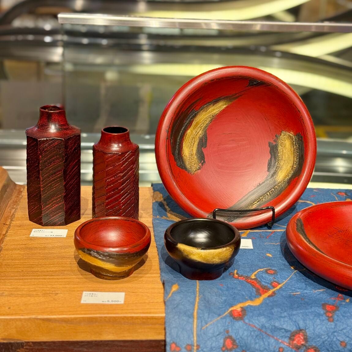 【銀座】山岸 厚夫 漆器展 〜日常使いの漆器と漆絵〜 開催中　