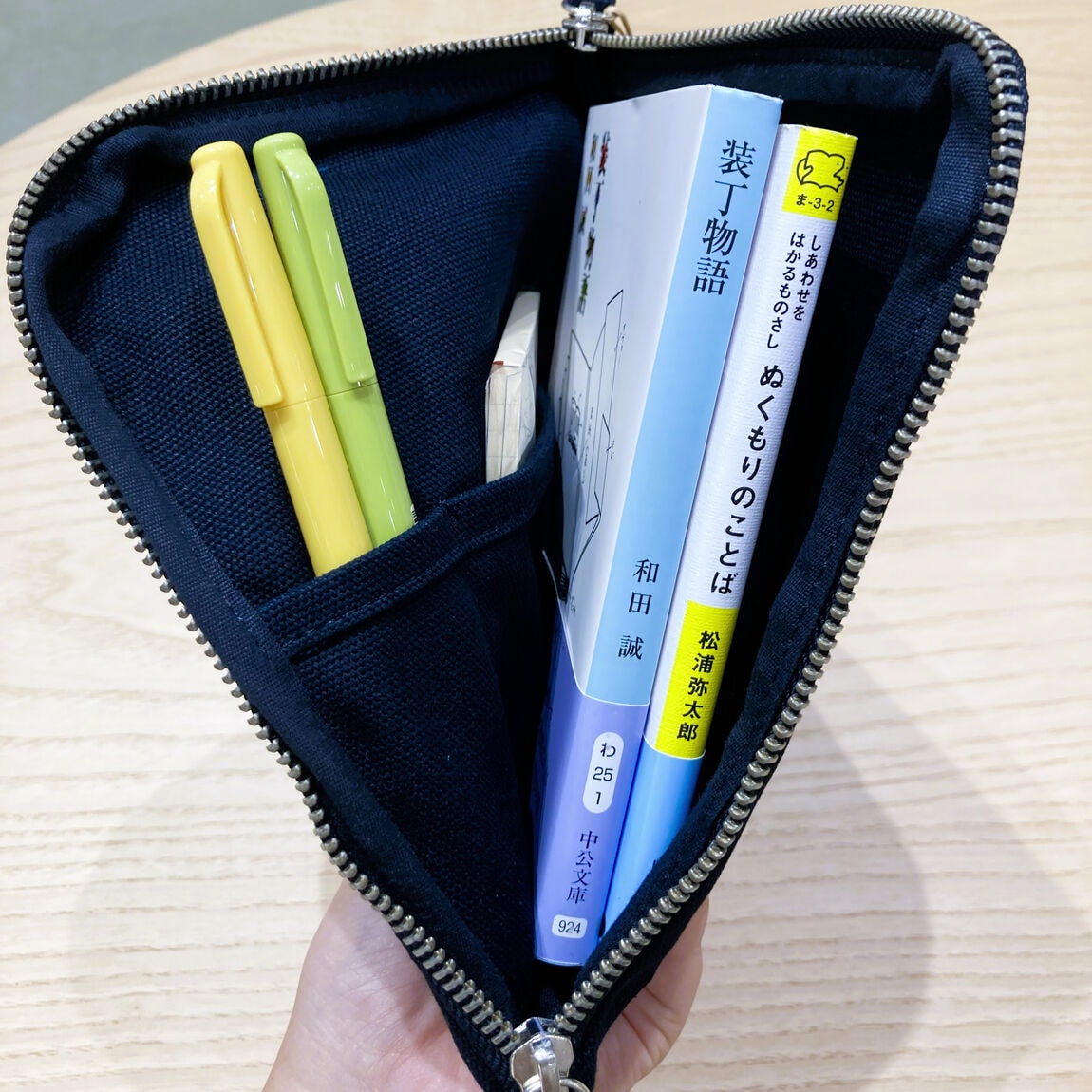 【イオンモール松本】本やのノートを気軽にきれいに持ち運べる「帆布　ノートケース」のご紹介_vPt1K8