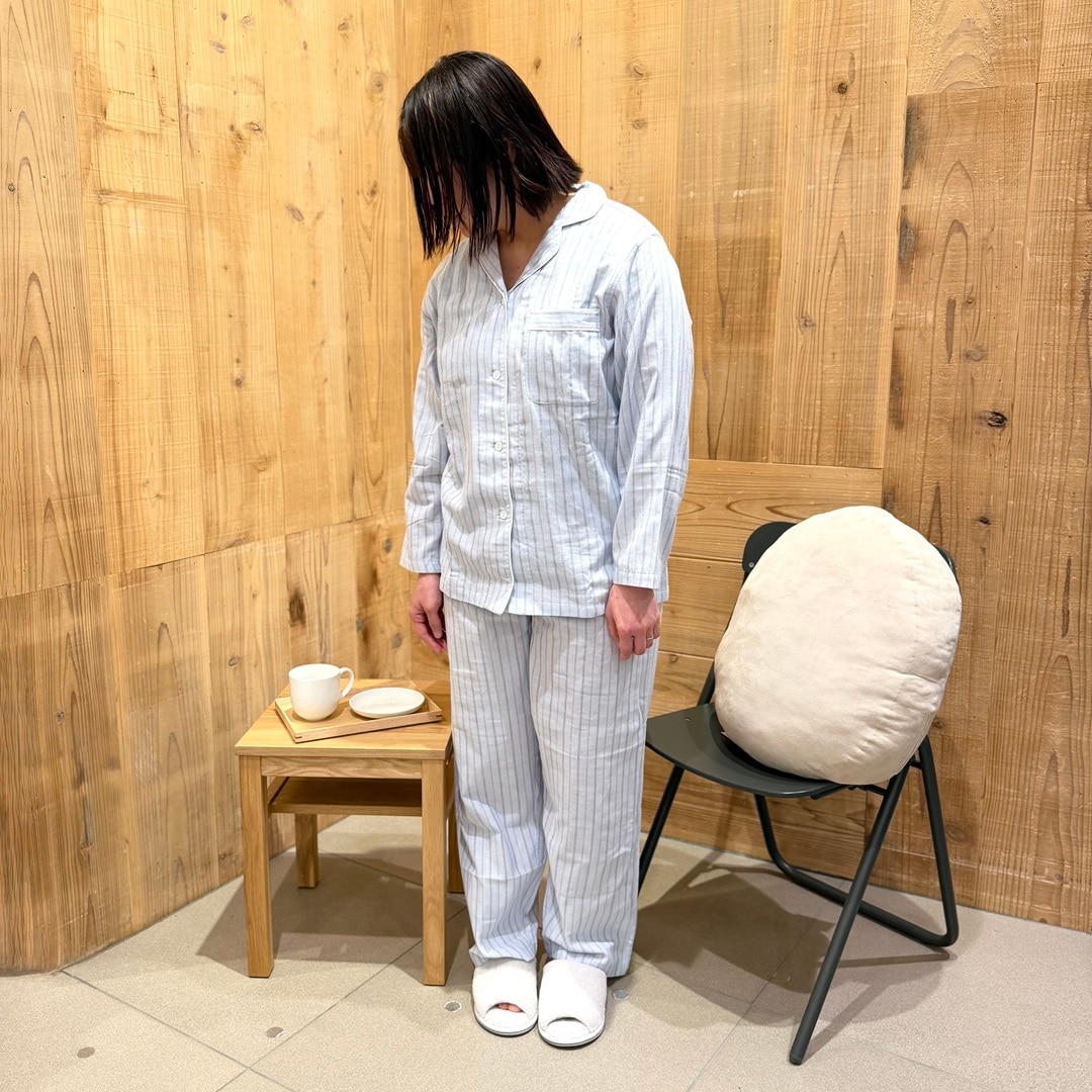 【イオンモール新発田】母の日に「ありがとう」の気持ちを贈る｜脇に縫い目のない　二重ガーゼ長袖パジャマ