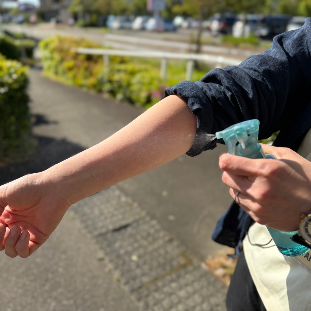 【イオンモール新発田】ひんやりミストでこれからの季節を快適に