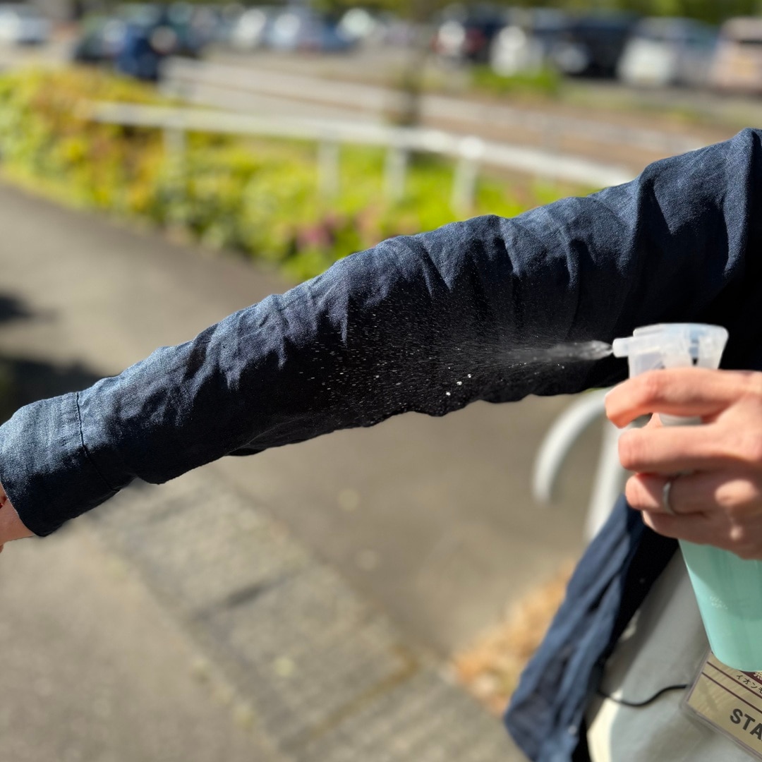 【イオンモール新発田】ひんやりミストでこれからの季節を快適に