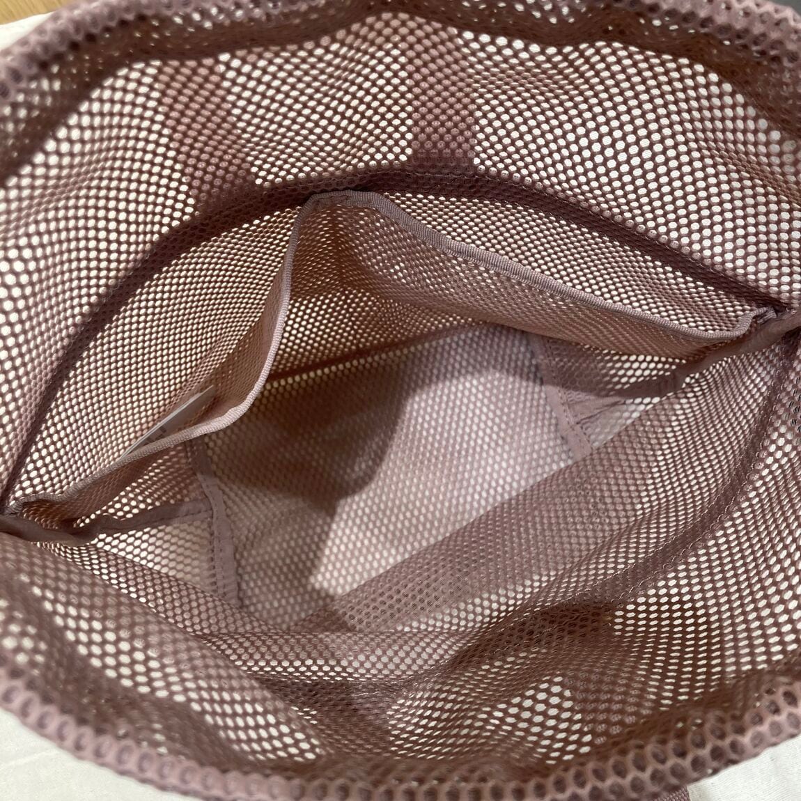 【ラザウォーク甲斐双葉】大人気の立体メッシュ持ち手付き巾着の新色が入荷しました_20JORN