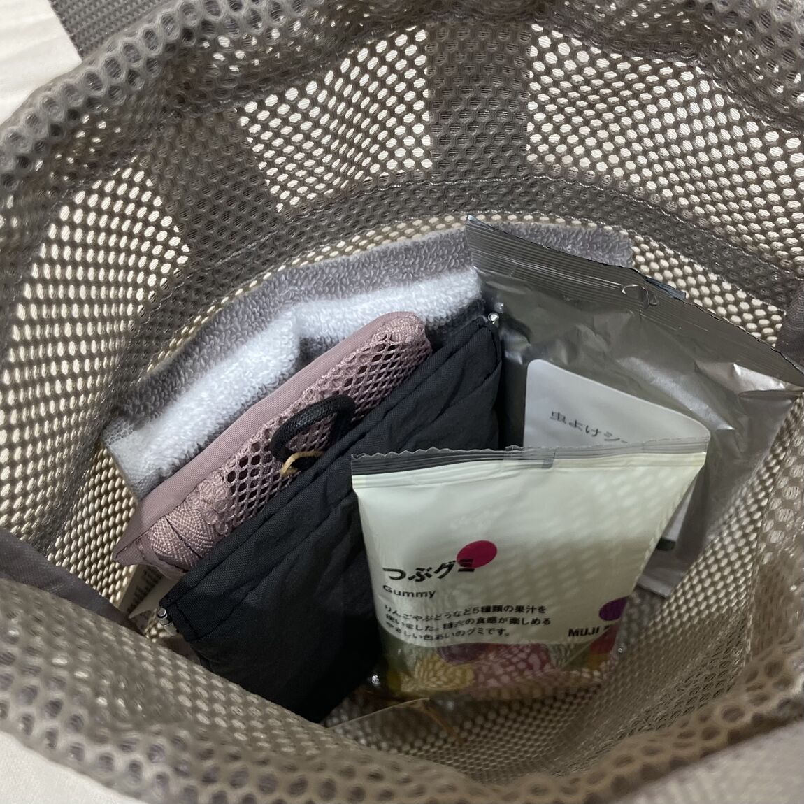 【ラザウォーク甲斐双葉】大人気の立体メッシュ持ち手付き巾着の新色が入荷しました_1tQxfM