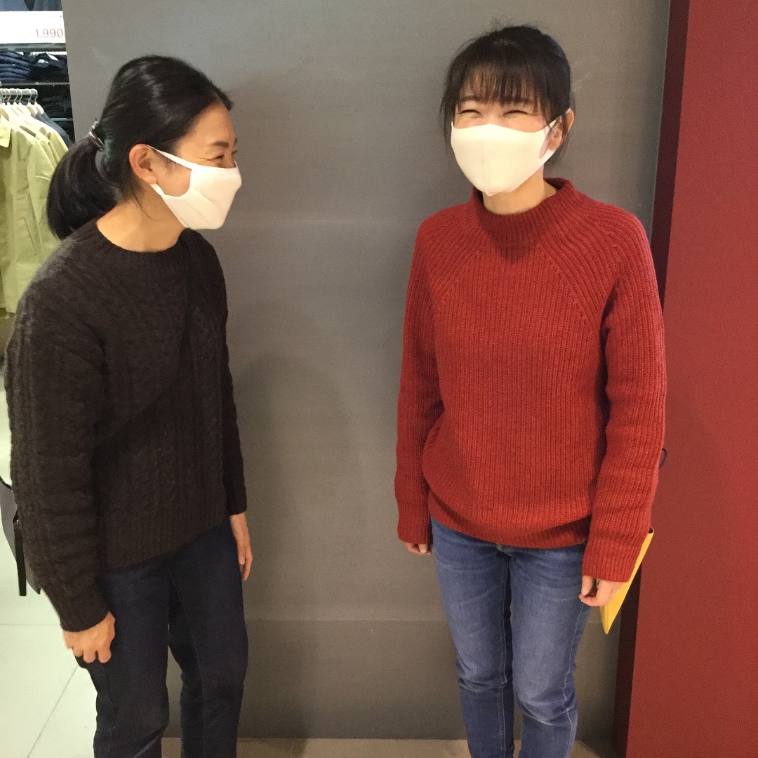 【東急プラザ戸塚】みんなでニットを着よう