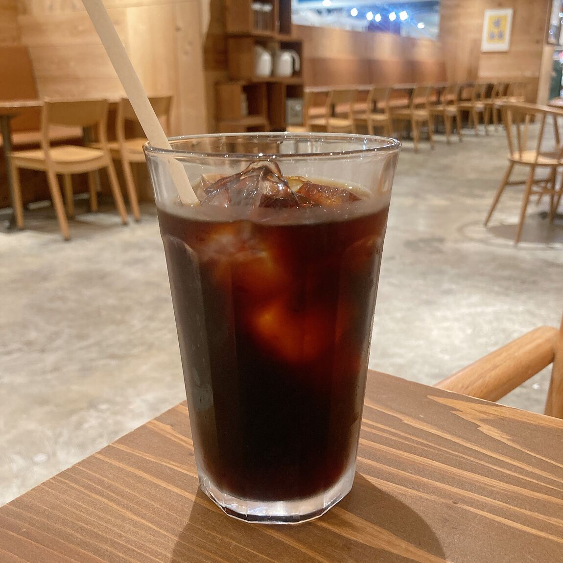 【Café＆MealMUJI近鉄四日市】アイスコーヒー