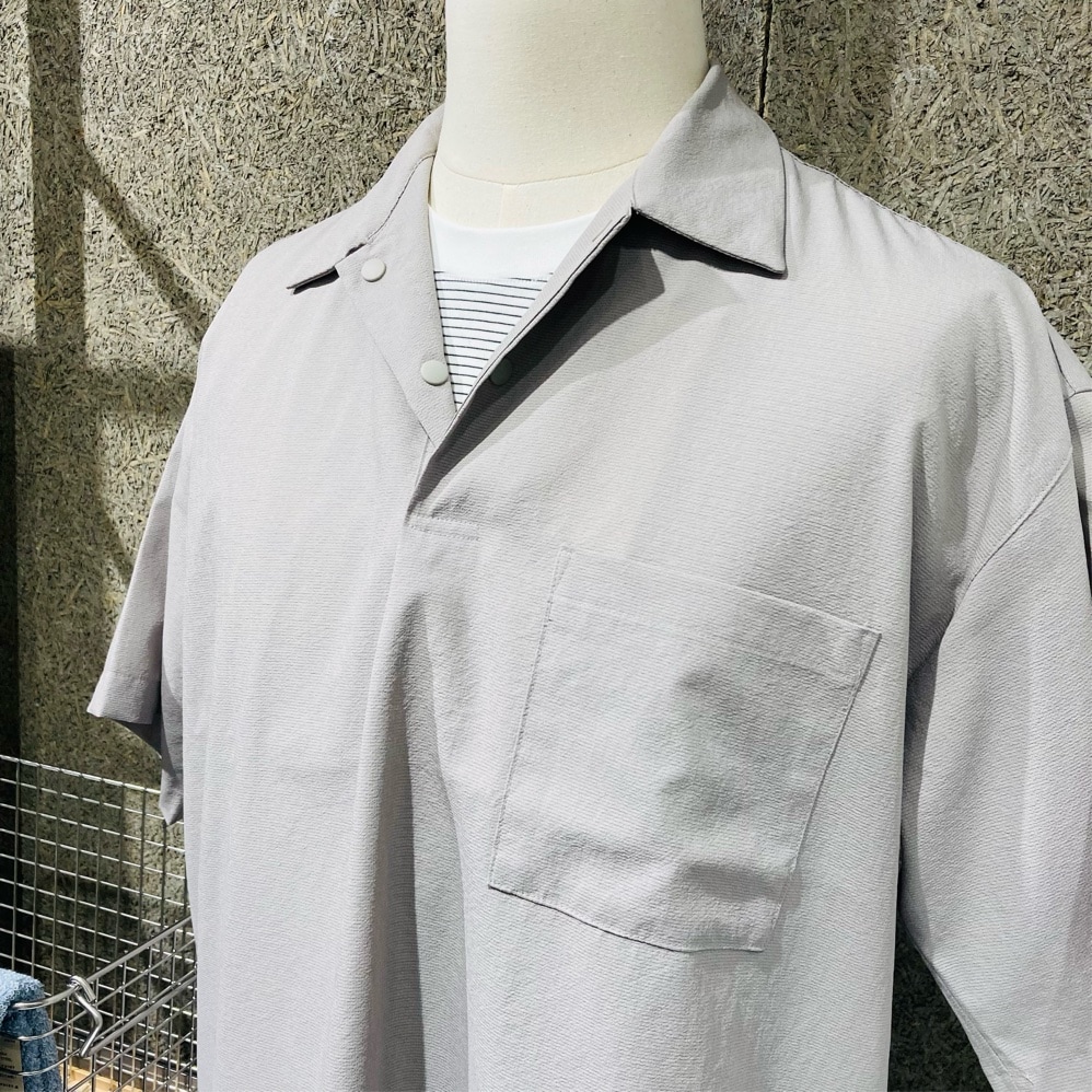 【フジグラン神辺】季節のおススメ商品、紳士天竺編みクルーネック半袖Tシャツ_wh74yg
