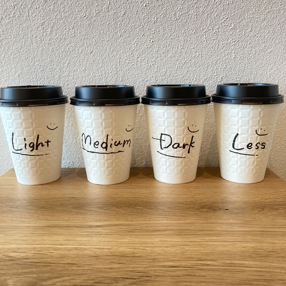 コーヒー4種