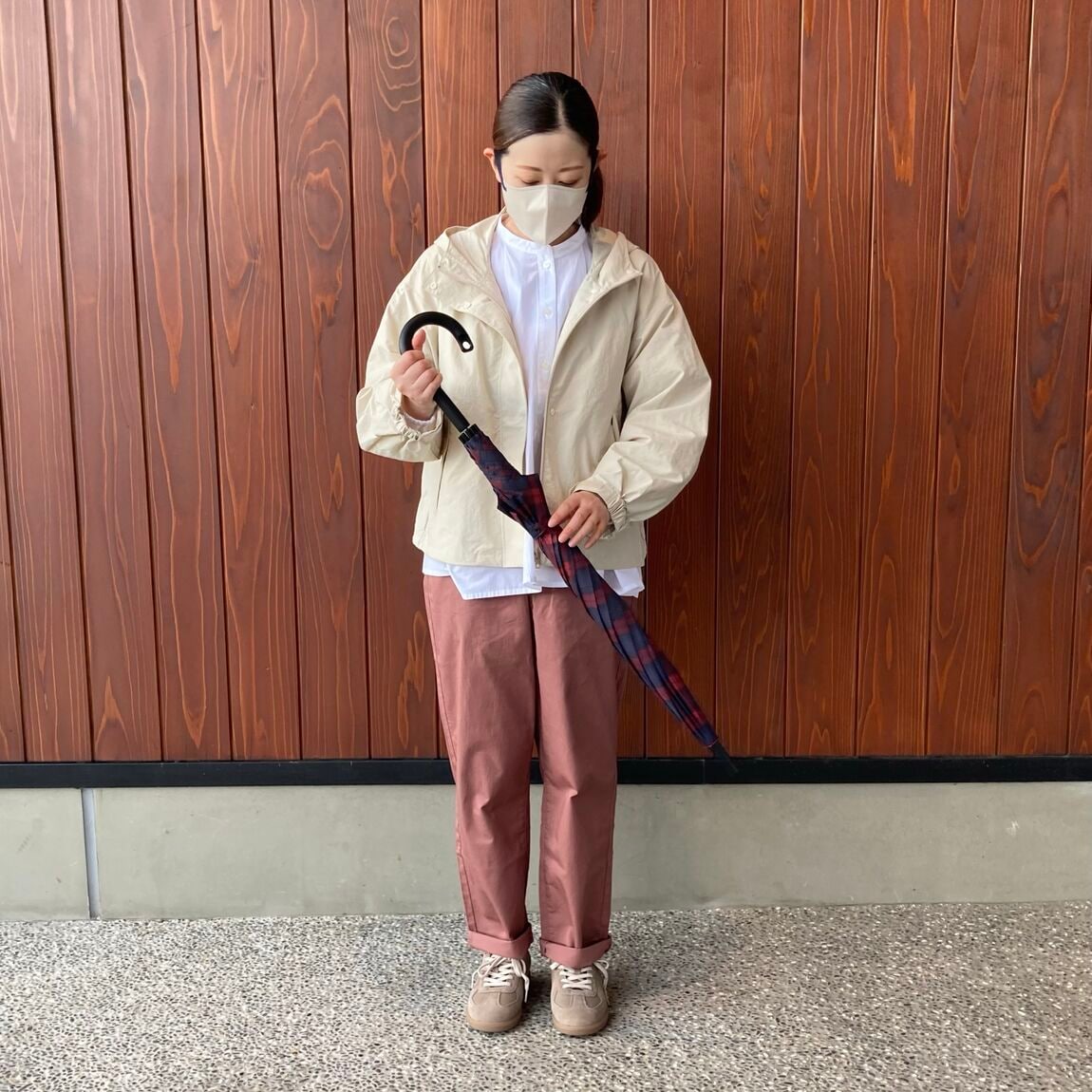 【いわて生協盛岡向中野】身長157cm 村上さんまっすぐブラウス_L95wi5