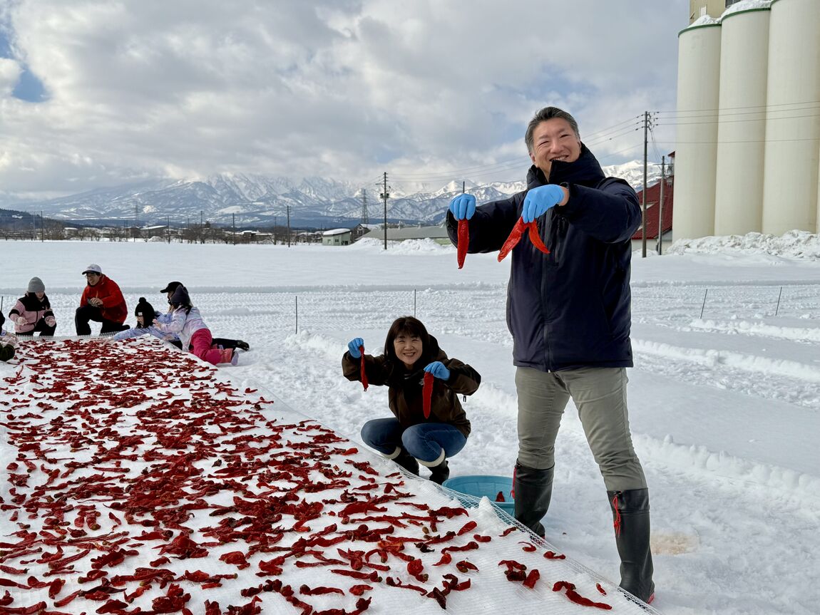 かんずり雪さらし