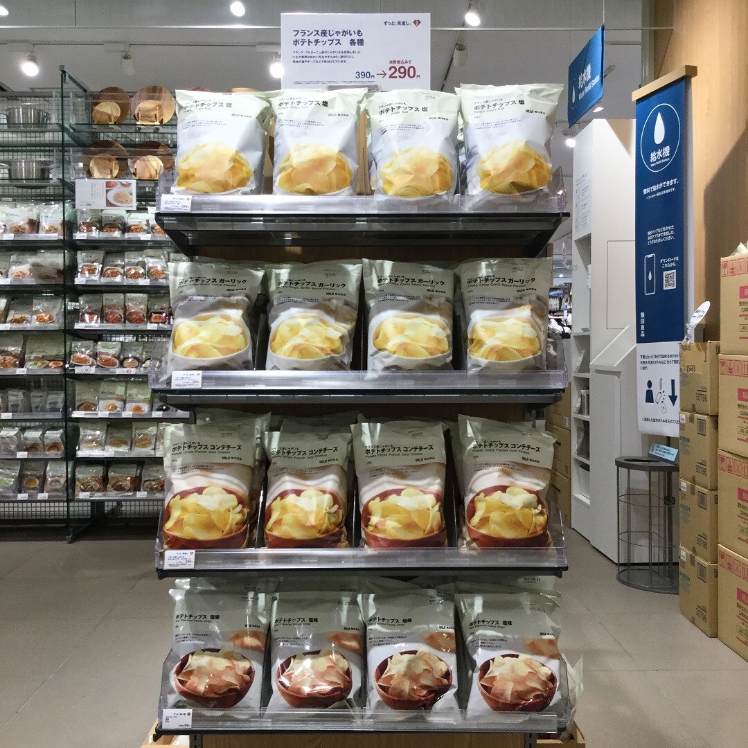 【ザ・モール仙台長町】フランス産ポテトチップス_売場写真