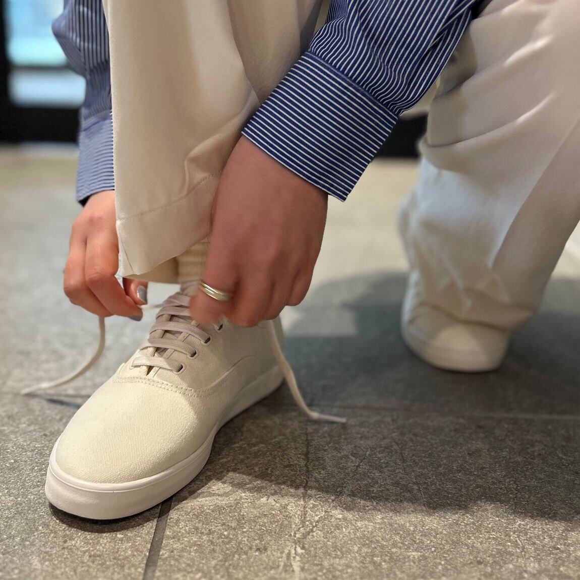 【ソラリアプラザ】スタッフスナップ 158cm｜無印良品 ソラリアプラザ