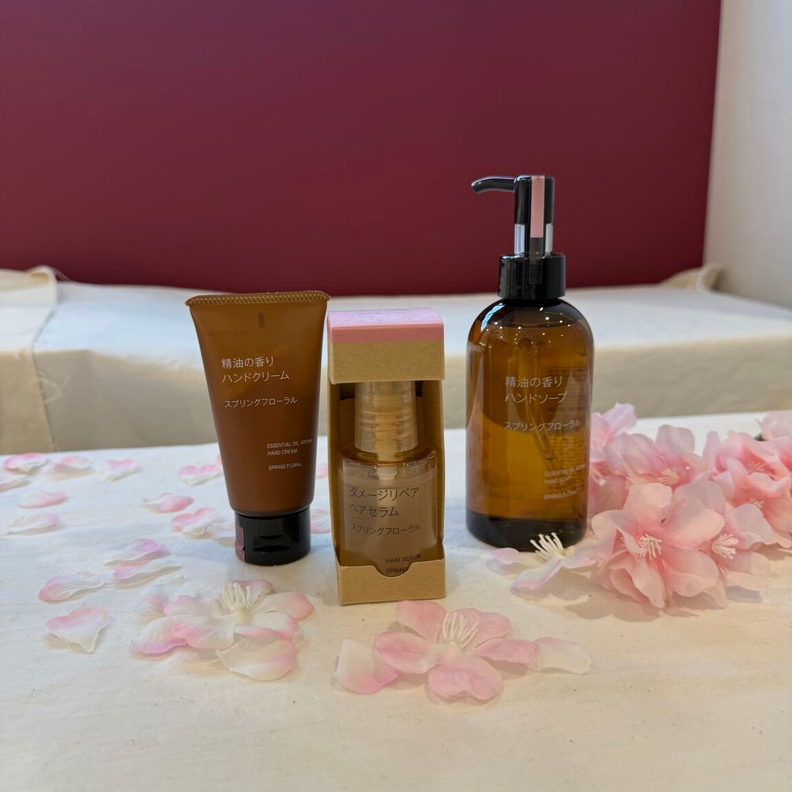 スプリングフローラル　ケア用品