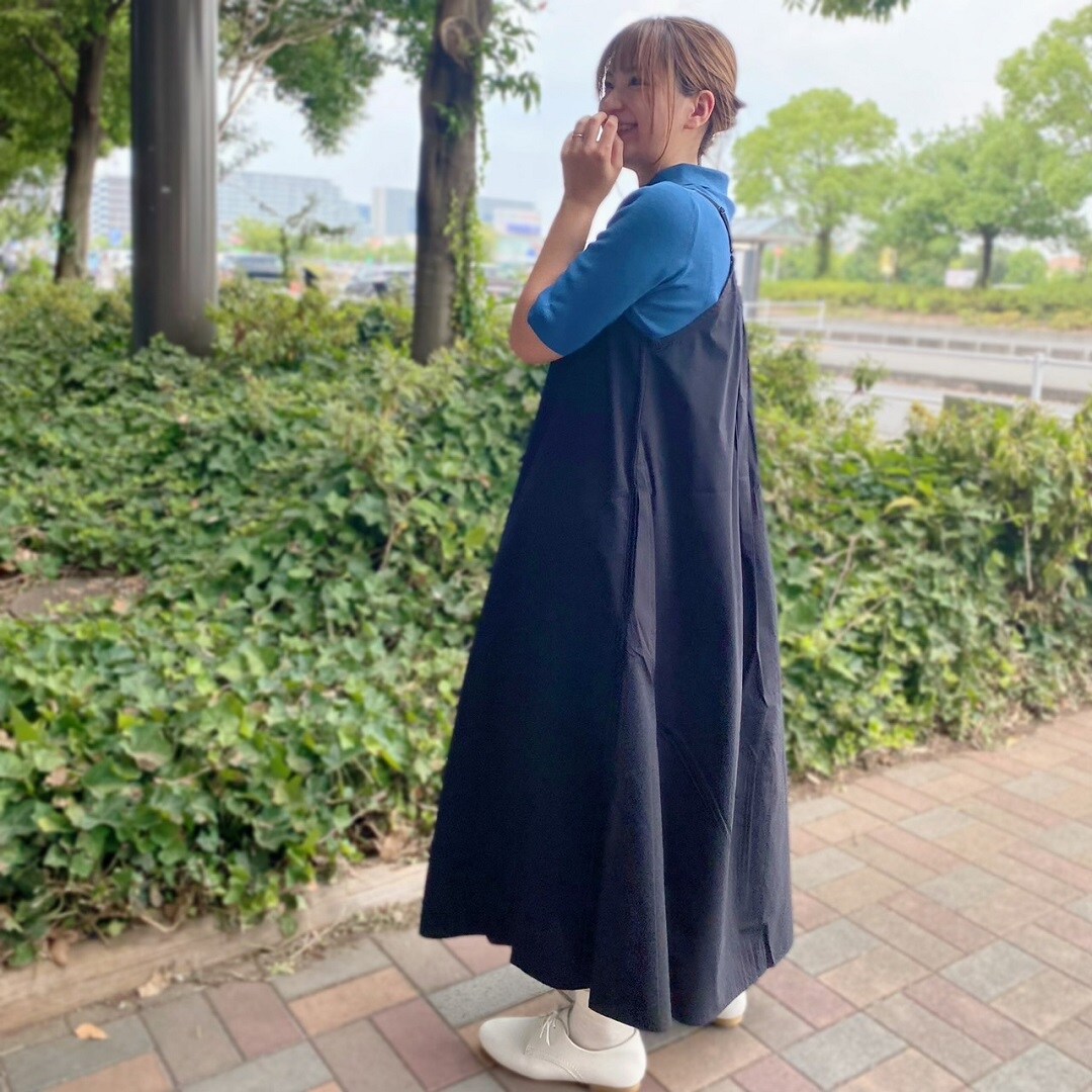 【イオンモール浦和美園】キャミソールワンピース スタイリング サイド