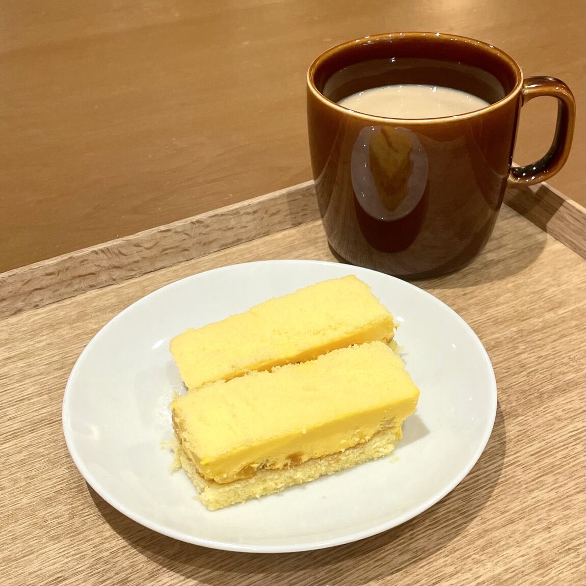 【Café＆MealMUJI近鉄四日市　爽やかな味わいのオレンジチーズケーキ】