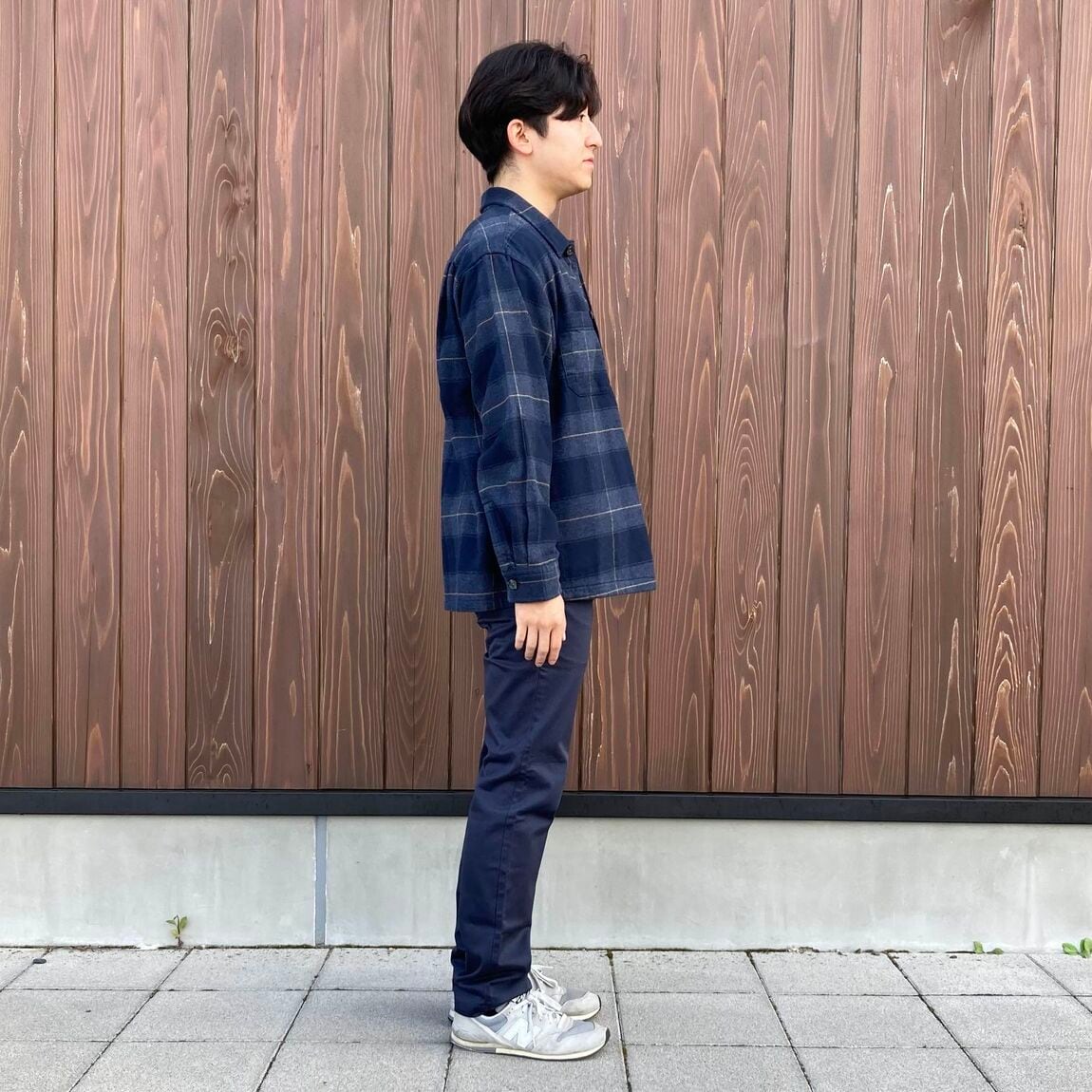 堀切　フランネル　ワッフルヘンリー_S98Jh5