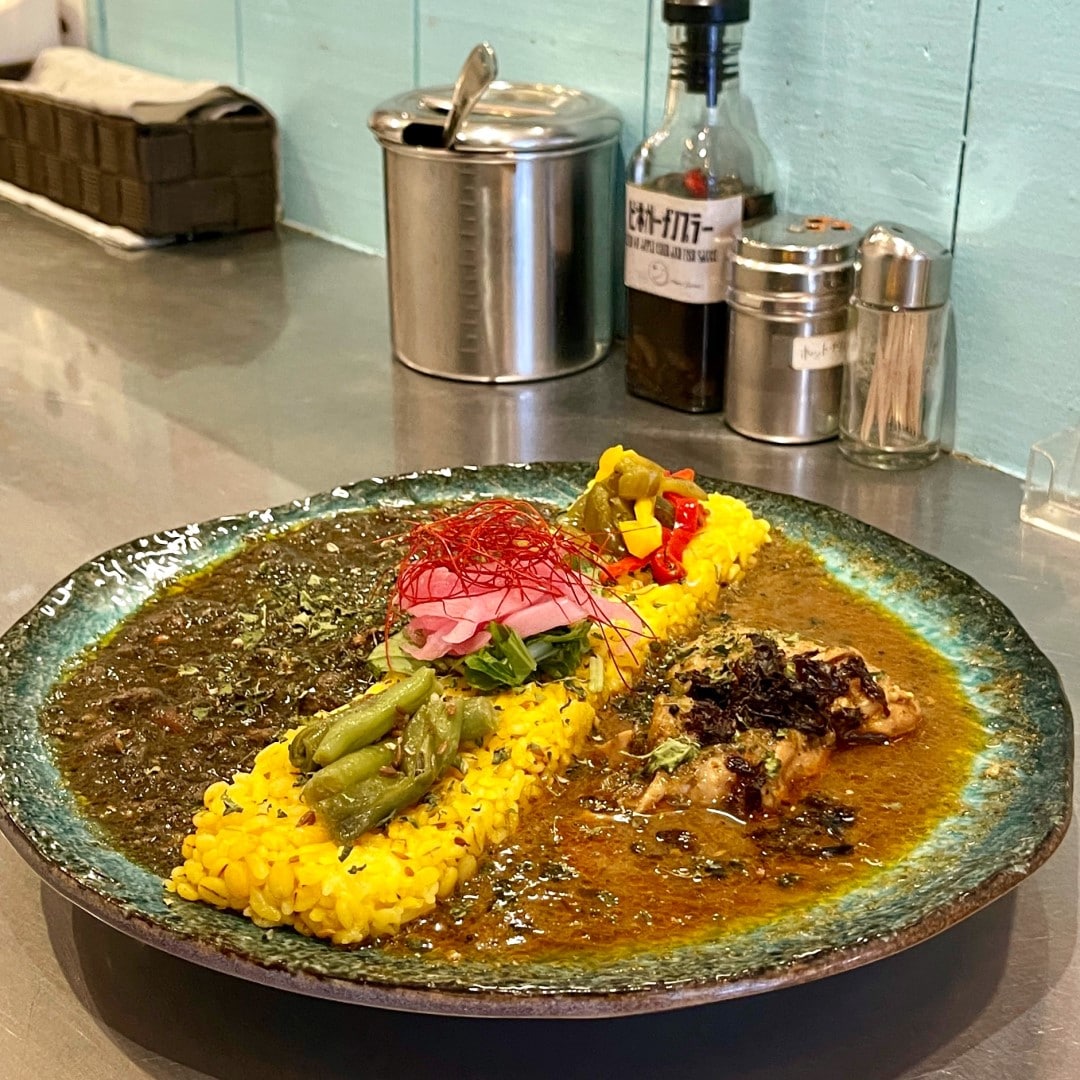 【銀座】銀座のインドのカレー　スパイシーカリーハウス　銀座半月　