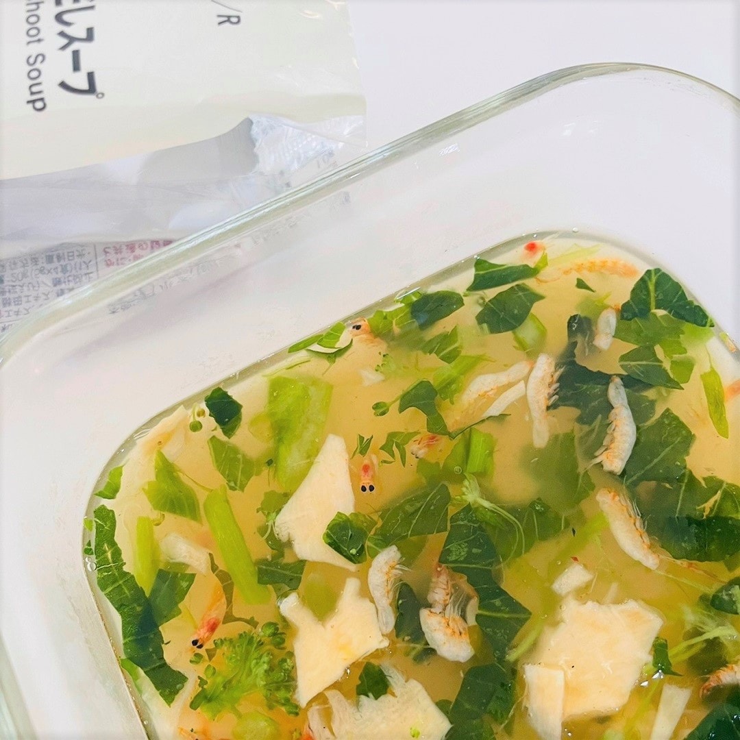 【モレラ岐阜】菜の花とたけのこの和だしトマトジュレ