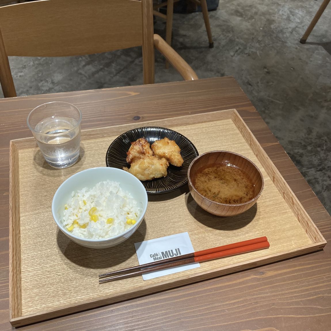 【Café＆Meal MUJI近鉄四日市】ご飯味噌汁セット